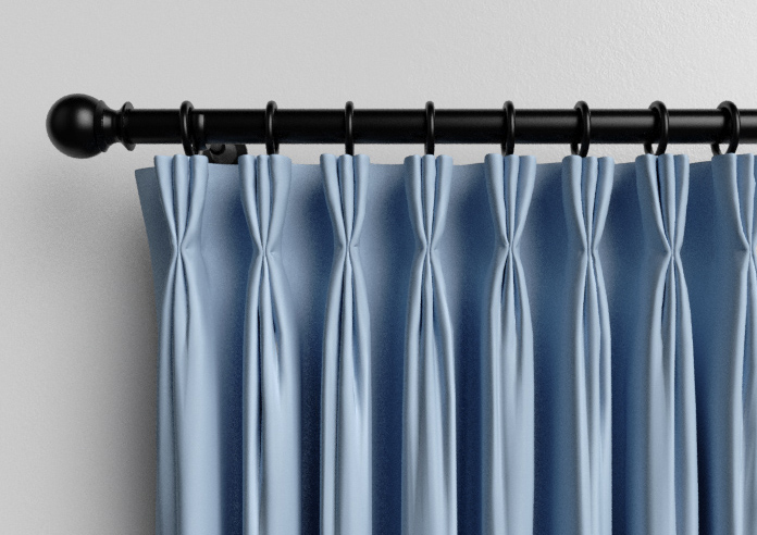 Menton, Tranquil Blue - Made to Measure Curtains - Image 11
